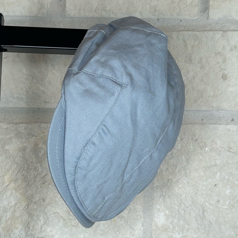 Toddlers Newsboy Cabbie Hat Gray 6-18 Months Flat flap